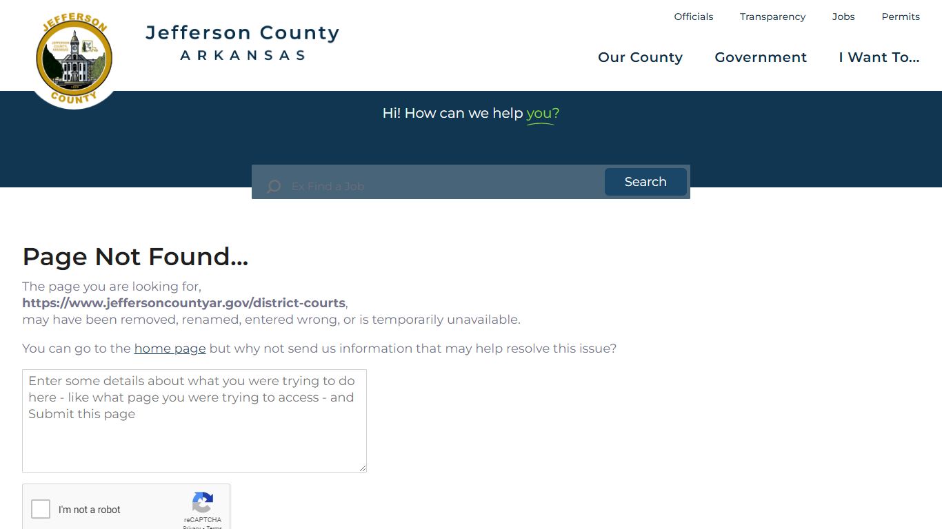 District Courts - Jefferson County, Arkansas
